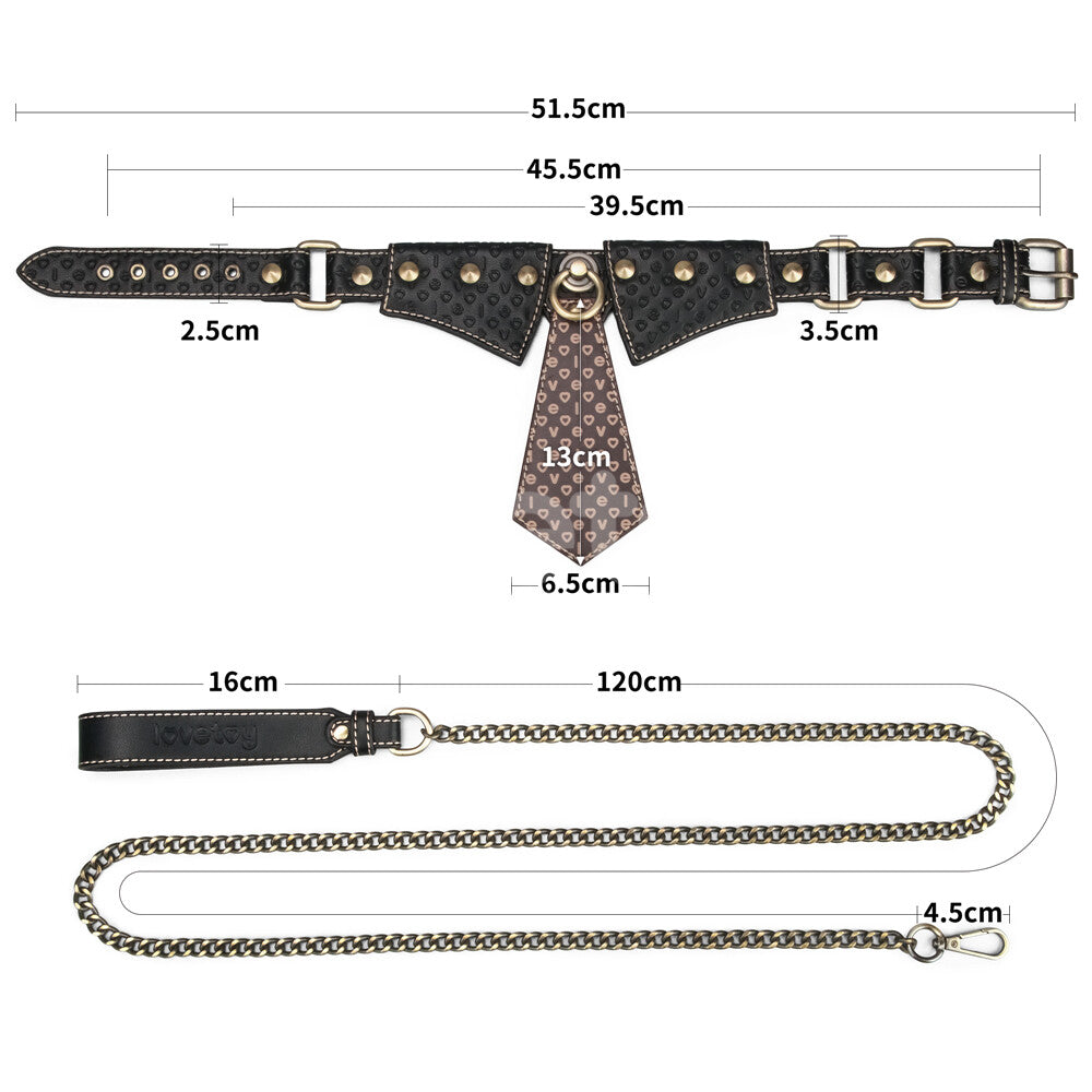 Collare Bondage Rebellion Knot - immagine 1