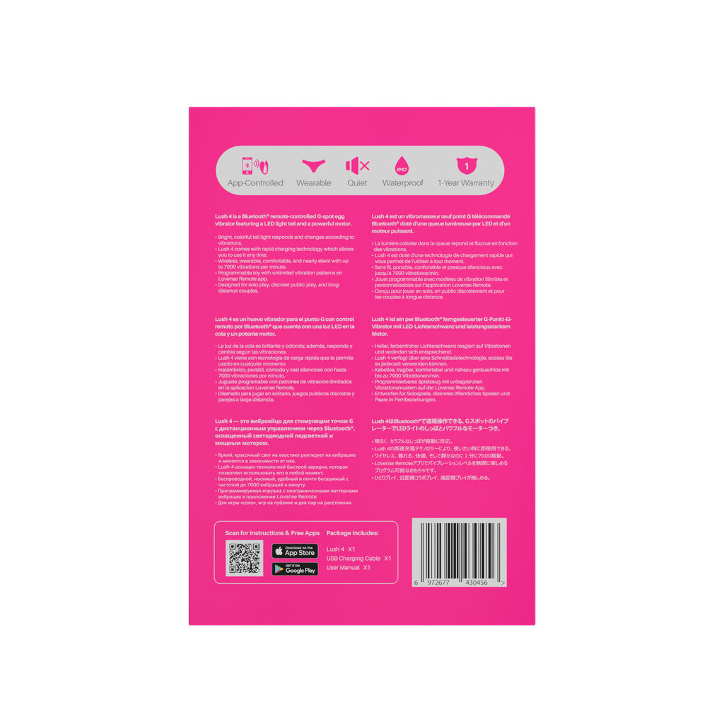 Ovetto Vibrante Lovense Lush 4 - immagine 11