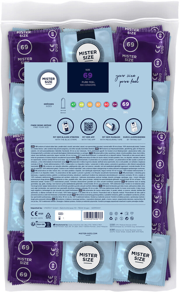 Preservativi XL 69 Mister Size - immagine 5