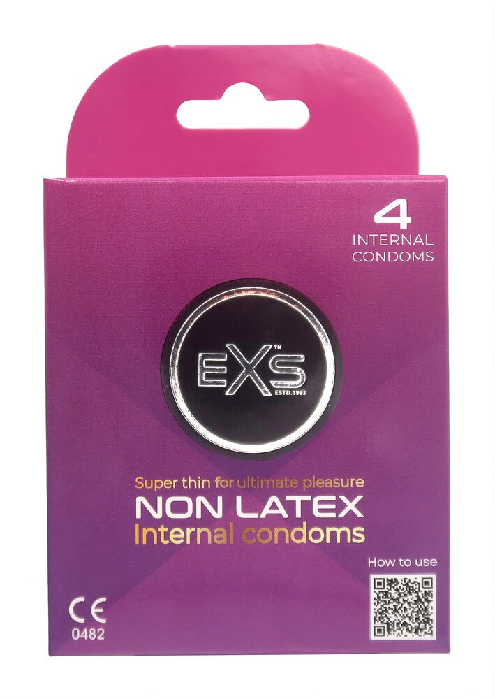 Preservativi Femminili EXS Loop Lace 4 pz - immagine 1