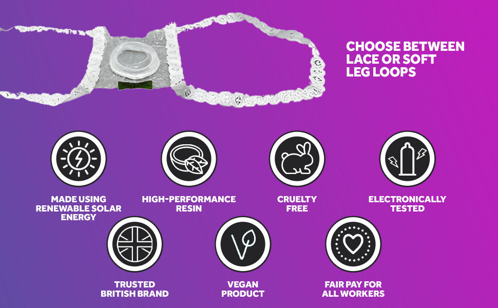 Preservativi Femminili EXS Loop Lace 4 pz - immagine 5