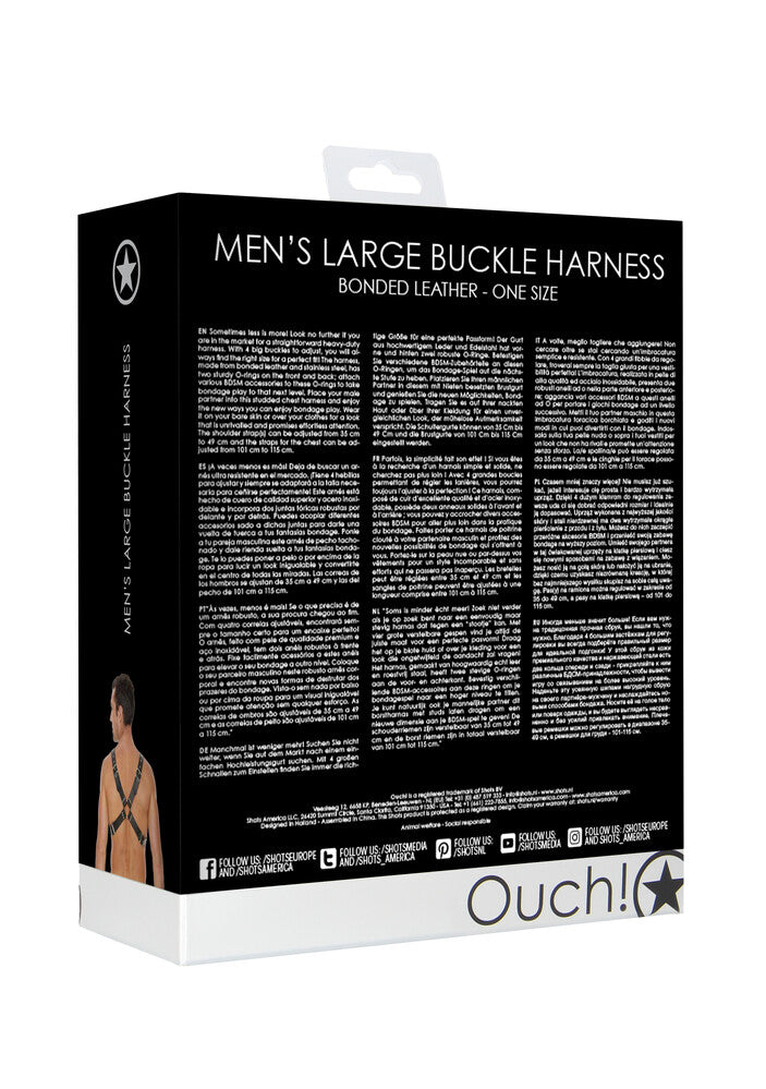 Harness Uomo Large Buckle - immagine 5