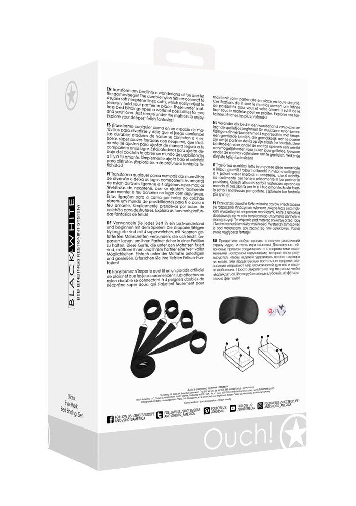 Costrittivo Bondage Bed Bindings - immagine 3