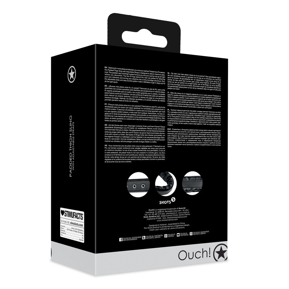 Costrittivo Bondage Padded Thigh Sling - immagine 8