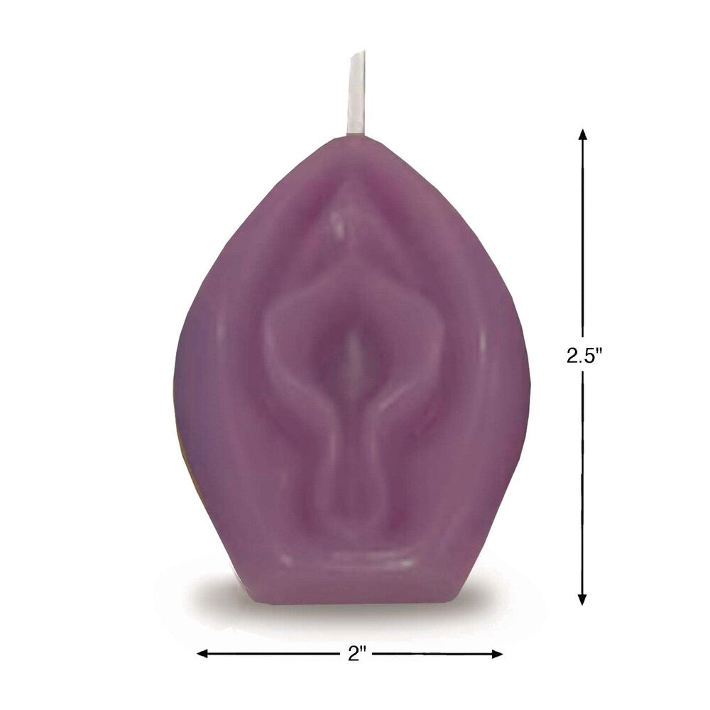 Candela profumata Vulva Purple Vaniglia - immagine 2