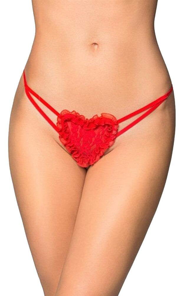 Slip Sexy Red Heart S/L - immagine 1