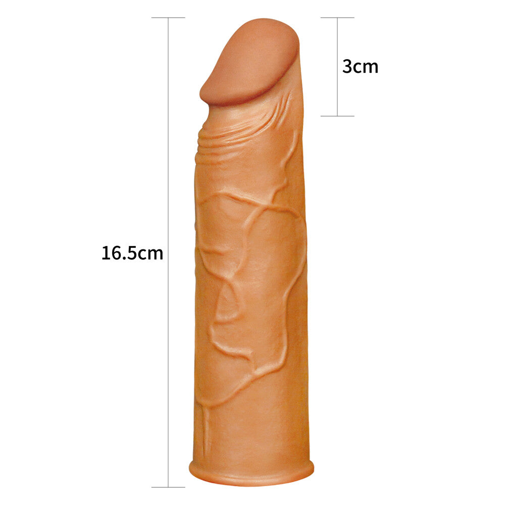 Guaina e Prolunga Pene X1 Tender 16,5 cm - immagine 4