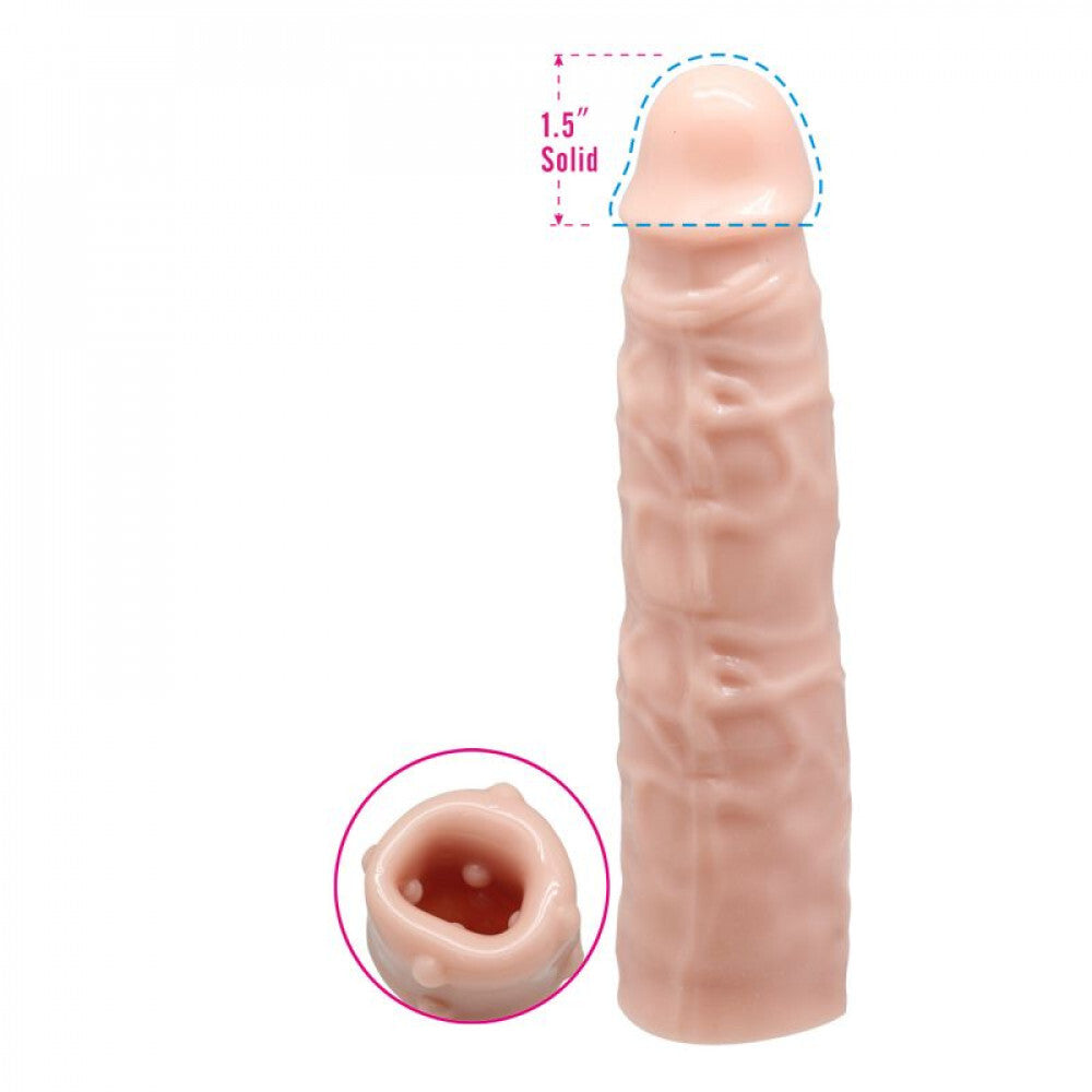 Guaina e Prolunga Pene Hungry Fang 15 cm - immagine 1