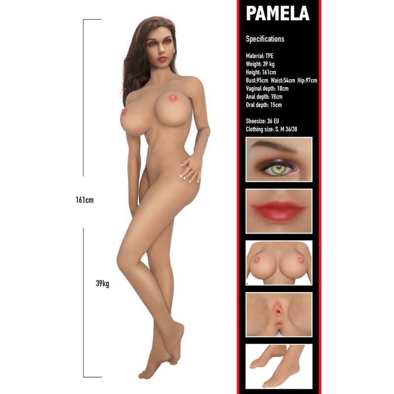 Bambola Realistica Banger Babe Pamela