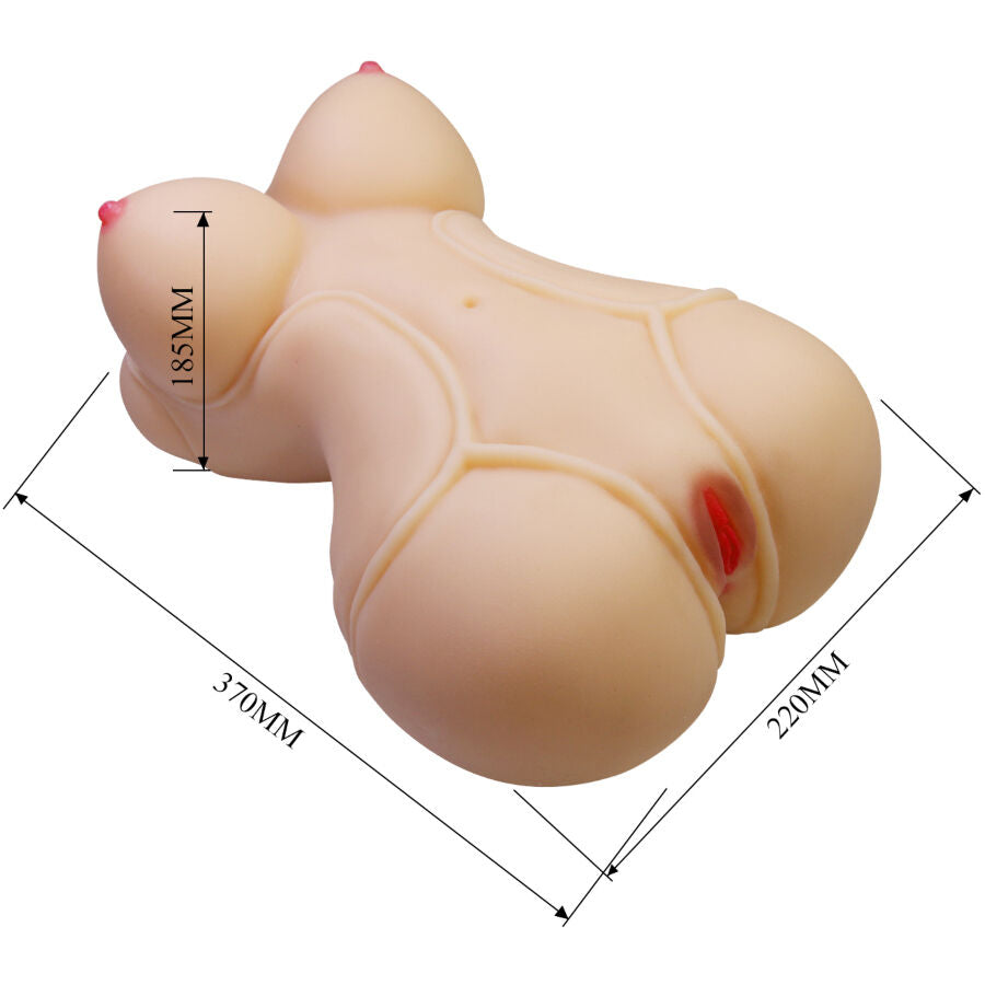 Diana Torso Femminile Realistico Vagina e Anale 5 kg