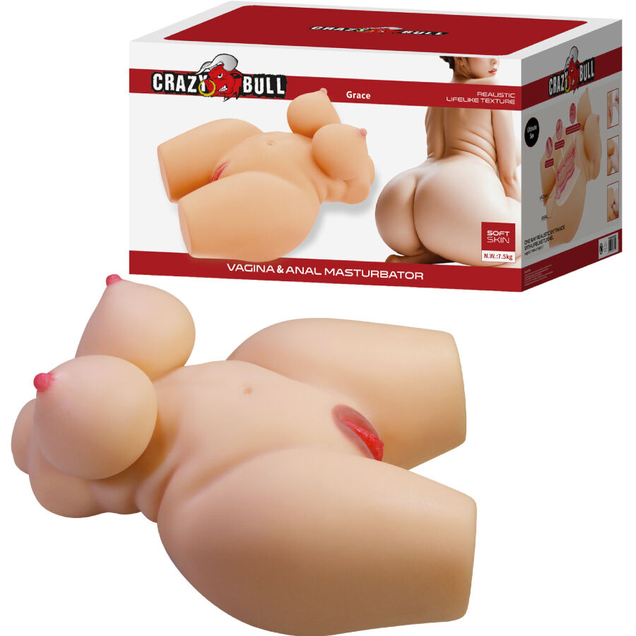 Grace Torso Femminile Realistico Vagina e Anale 7,5 kg