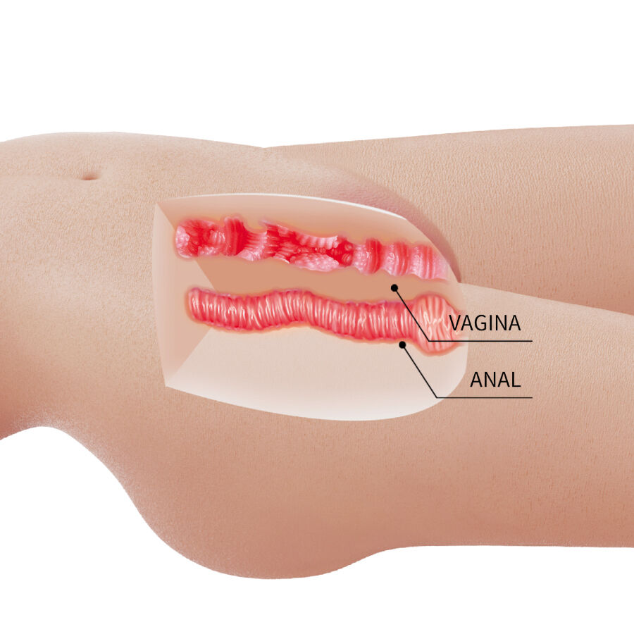 Mia Torso Femminile Realistico Vagina e Anale 8,5 kg