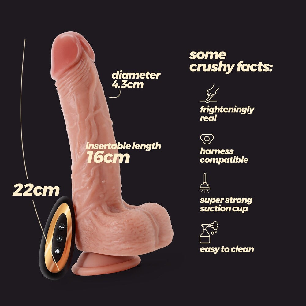Vibratore Realistico Inviktus 22 cm - immagine 9
