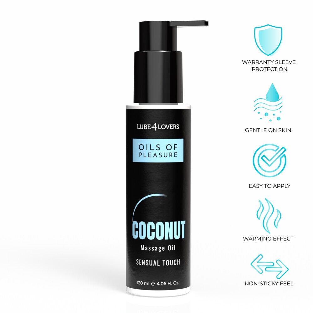 Olio da Massaggio Pleasure Cocco 120 ml - immagine 1