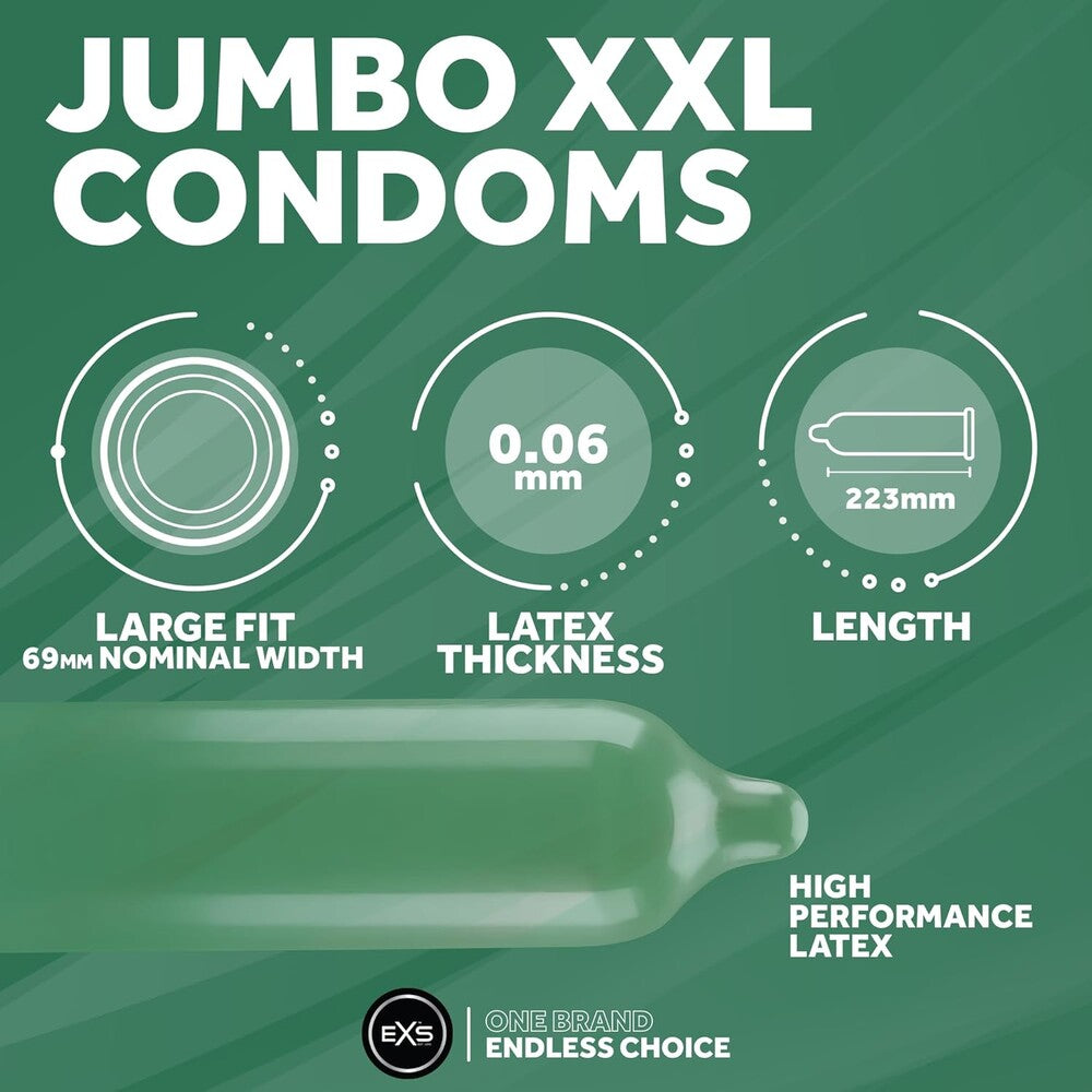 Preservativi XXL EXS Jumbo - immagine 5