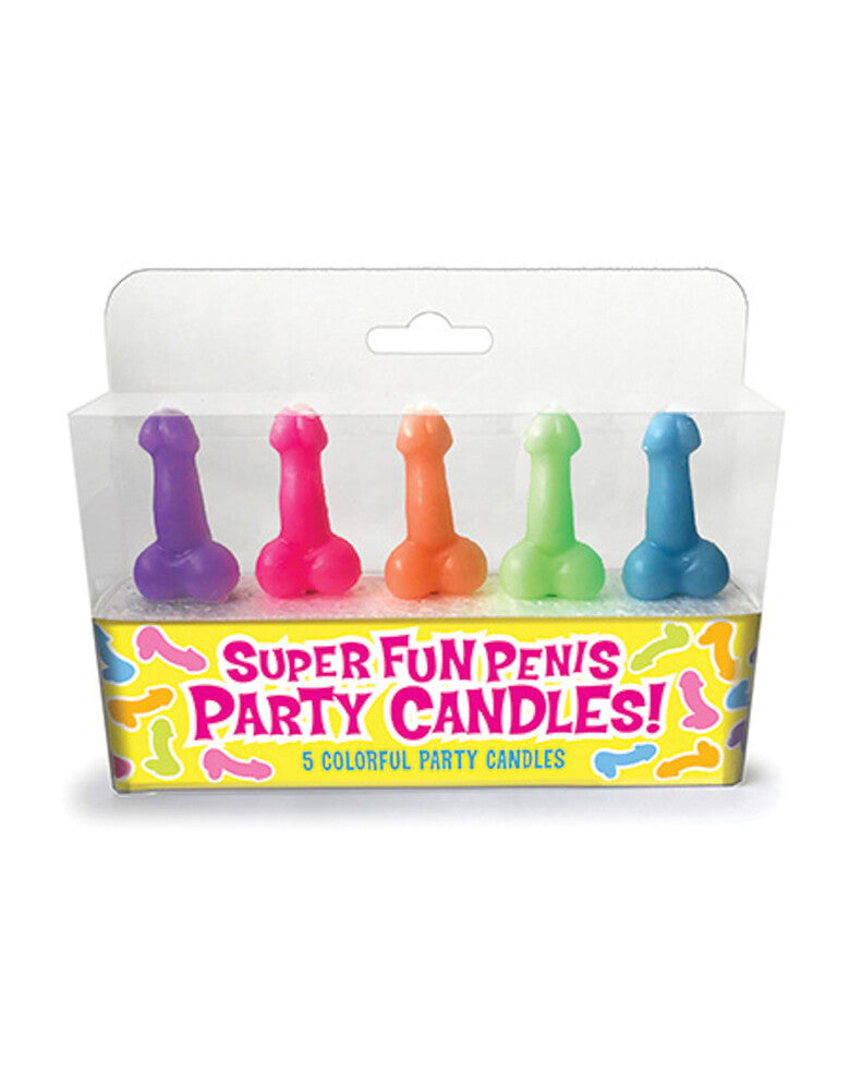 Candeline a Forma di Pene Rainbow - immagine 1
