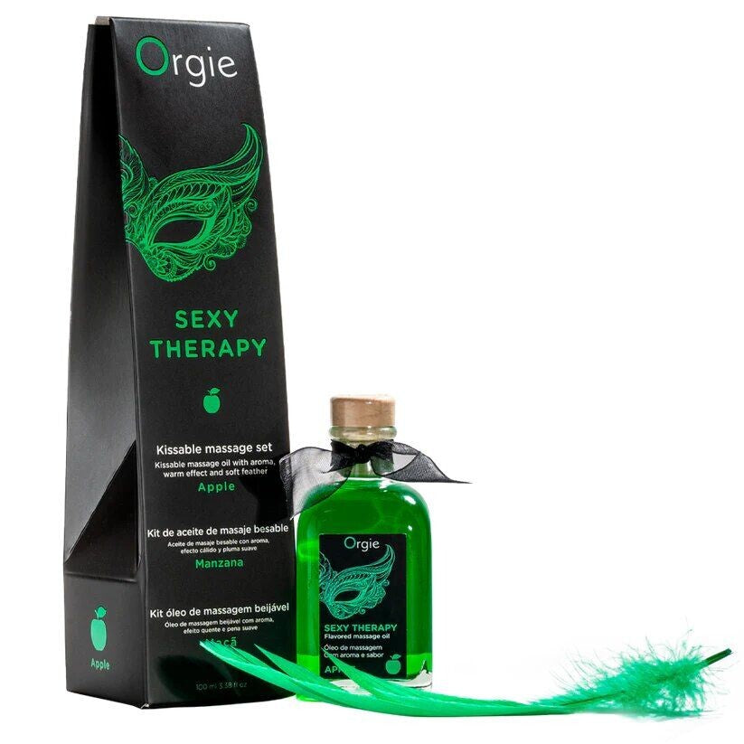 Olio Massaggio Sexy Therapy Mela Verde - immagine 1