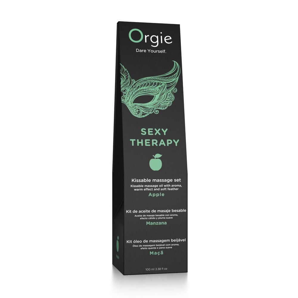 Olio Massaggio Sexy Therapy Mela Verde - immagine 4