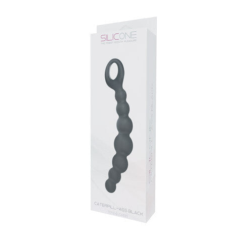 Dildo anale caterpillass black - immagine 2