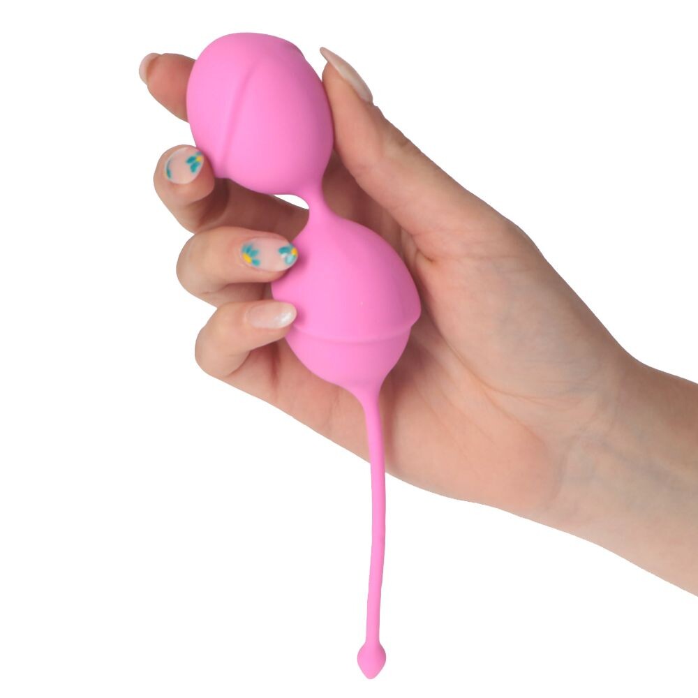 Palline delight pussy lichee silicone pink - immagine 1