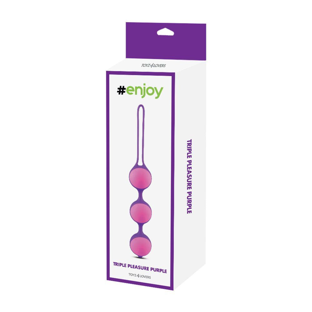 Palline Triple Pleasure White - immagine 12