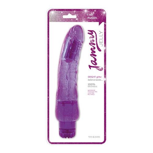 Vibratore Realistico Bright Glitter 24,5 cm - immagine 3