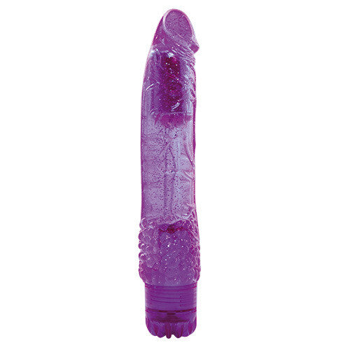 Vibratore Realistico Spangly Glitter 23 cm - immagine 1