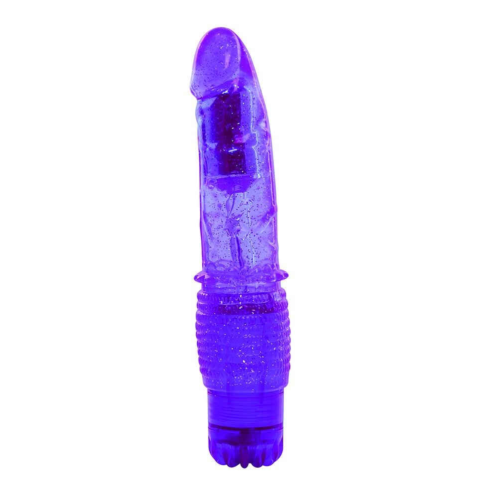 Vibratore Realistico Happy Glitter 21 cm - immagine 1