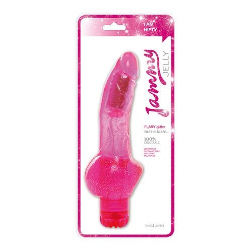 Vibratore Realistico Flary Glitter 22 cm - immagine 3