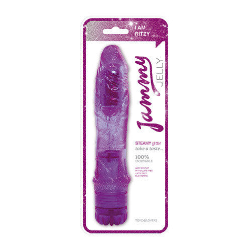 Vibratore Realistico Steamy Glitter 20 cm - immagine 2