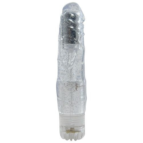 Vibratore Realistico Crushy Glitter 19 cm - immagine 2