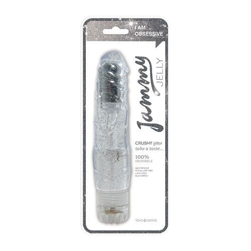 Vibratore Realistico Crushy Glitter 19 cm - immagine 3