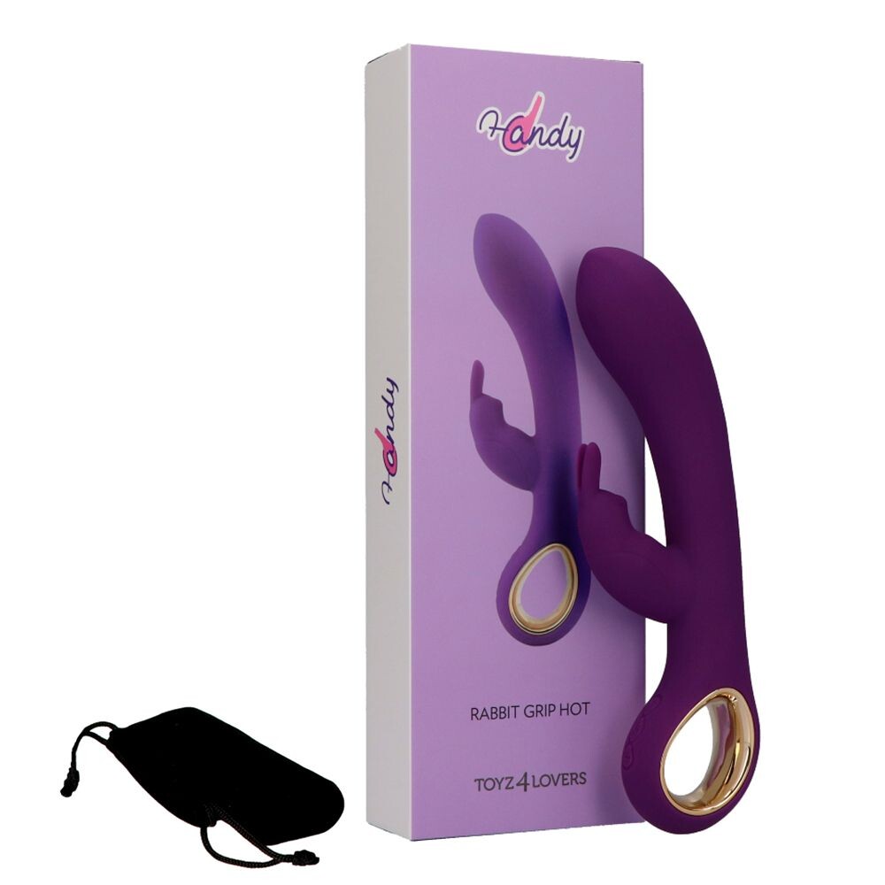 Vibratore Rabbit Grip Hot - immagine 16