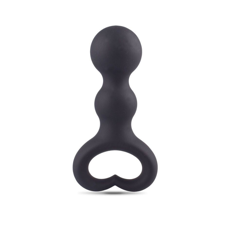 Plug Anale Heart Clip Ball - immagine 1