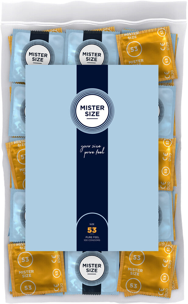 Preservativi Ultra Sottili 53 Mister Size - immagine 4