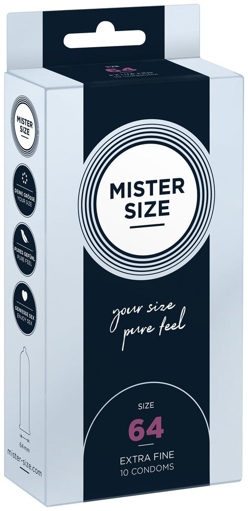 Preservativi XL 64 Mister Size - immagine 1