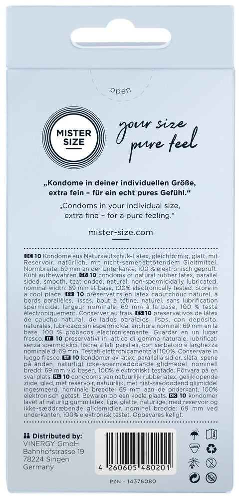Preservativi XL 69 Mister Size - immagine 2