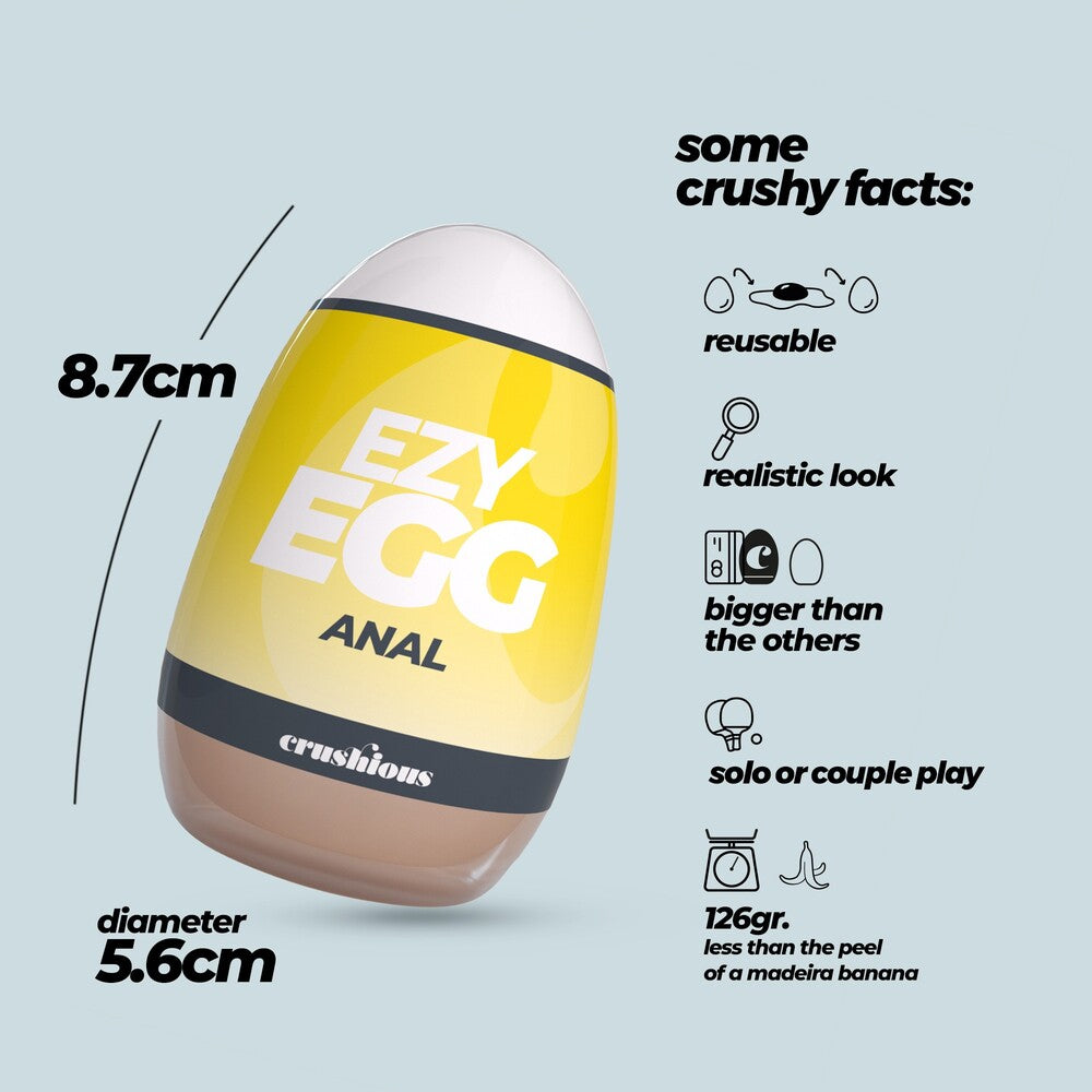 Masturbatore Ezy Egg Anal - immagine 9