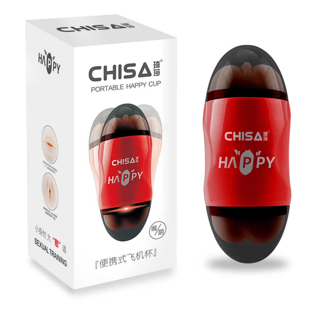 Masturbatore Happy Cup Pussy & Mouth - immagine 5