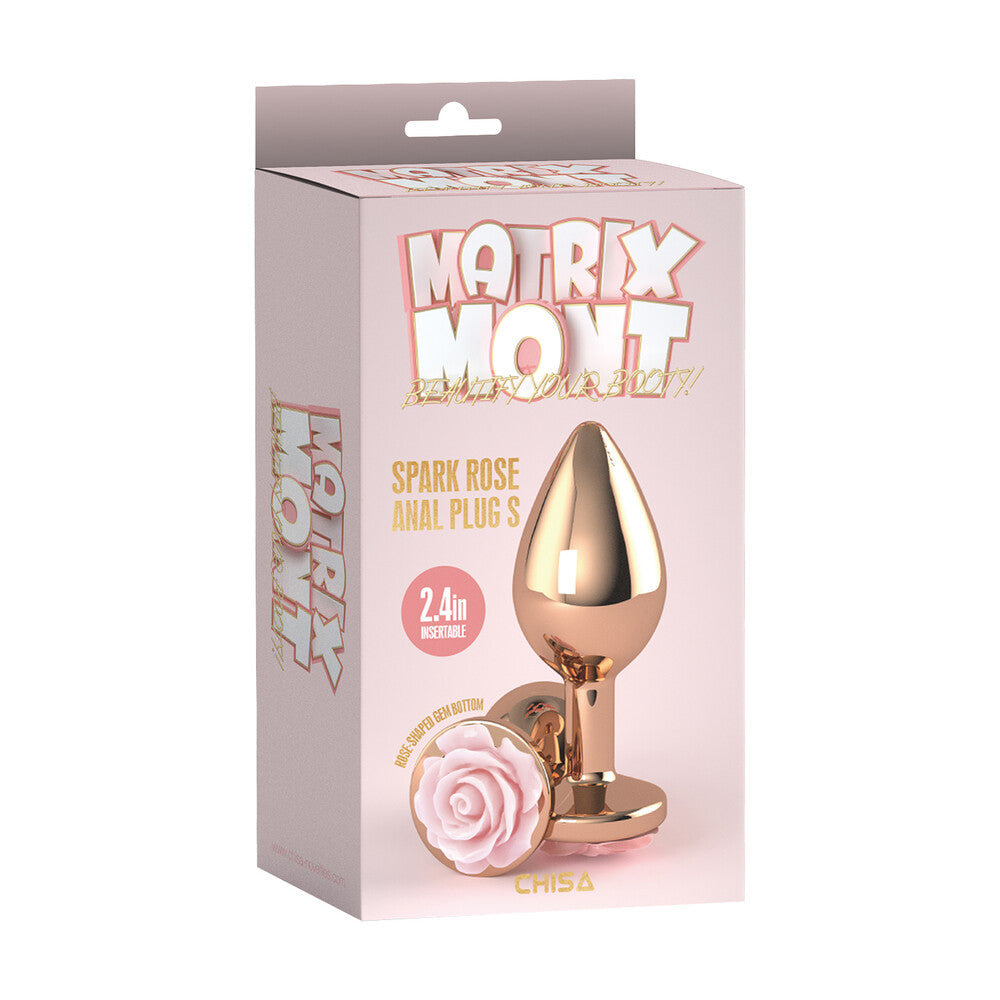 Plug Anale Spark Rose Ø 2,7 cm - immagine 5