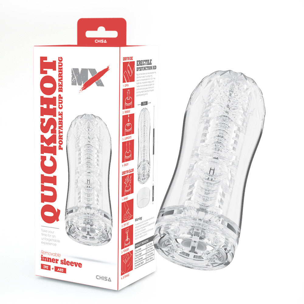Masturbatore Quickshot Cup Bearhug - immagine 1