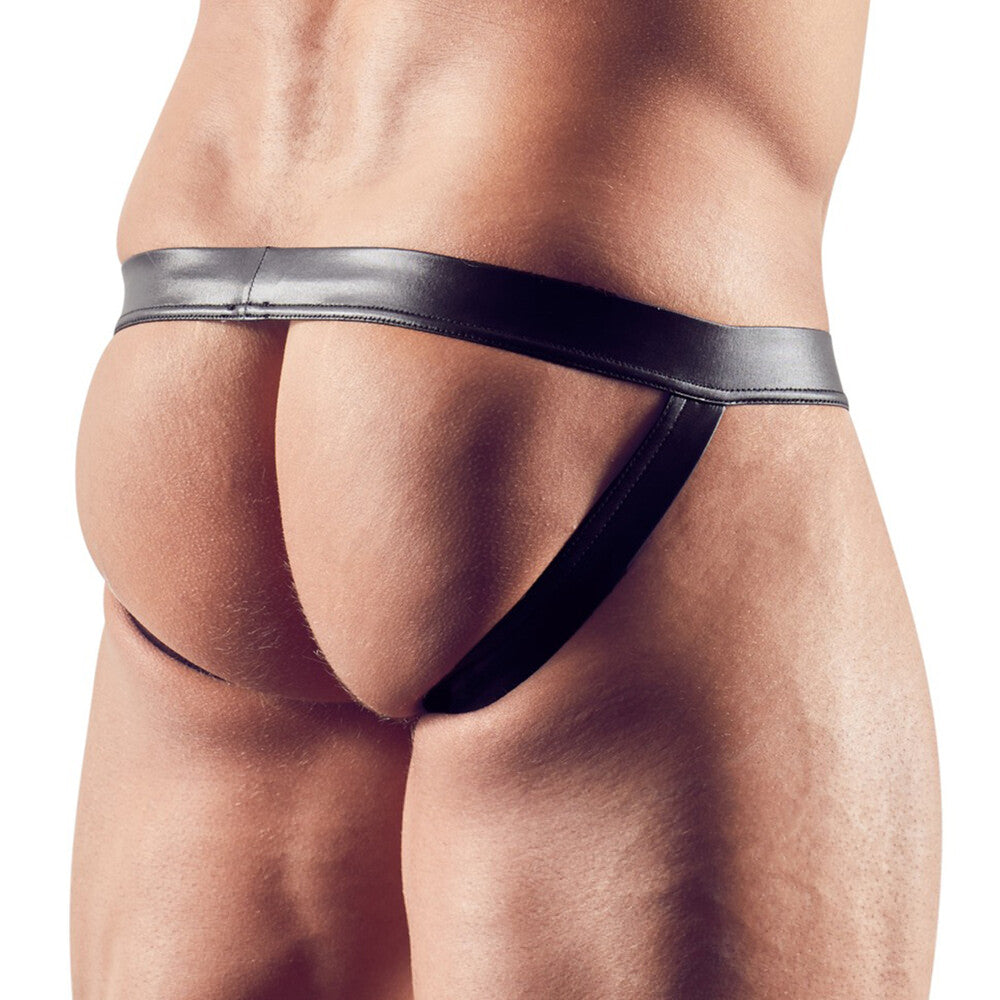 Intimo Uomo Sexy Jock Nero - immagine 3
