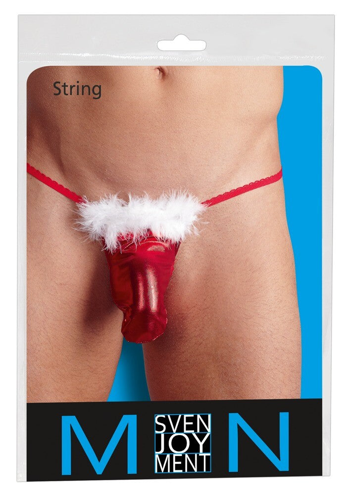 Intimo Uomo Sexy Christmas String - immagine 5
