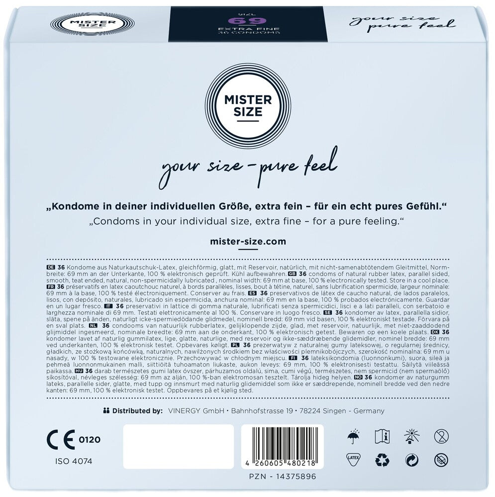 Preservativi XL 69 Mister Size - immagine 9