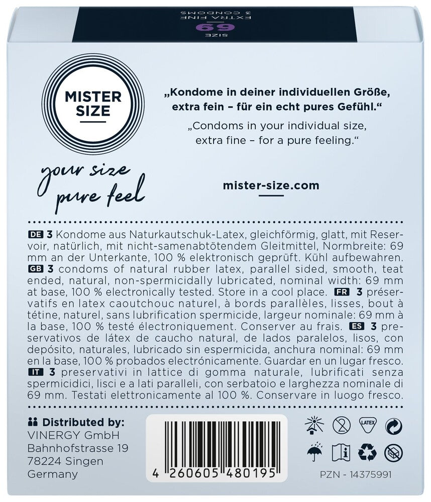 Preservativi XL 69 Mister Size - immagine 7