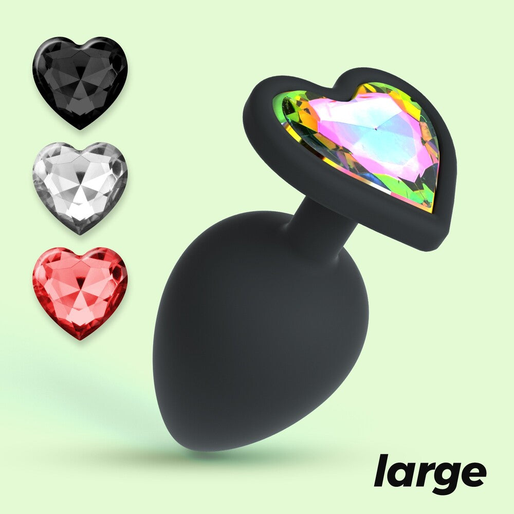 Plug Anale Cuore Ø 4,2 cm - immagine 8
