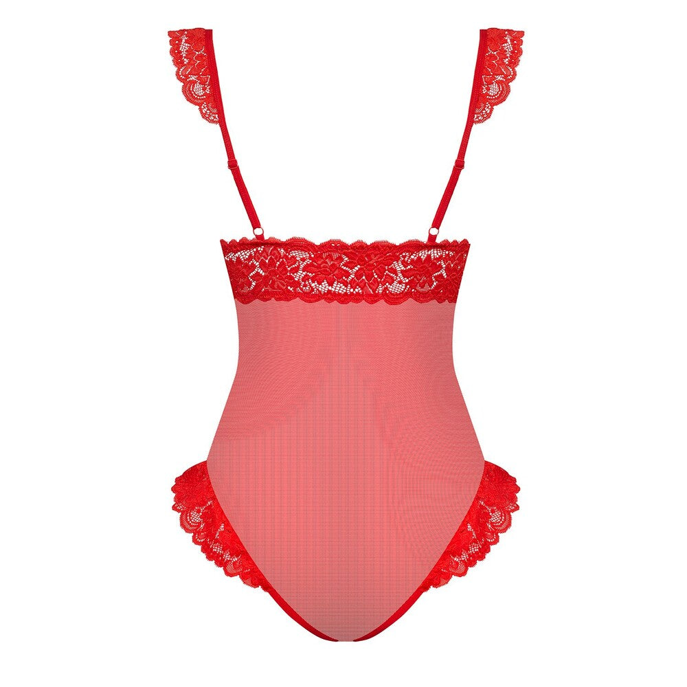Body Sexy Lolita Rosso - immagine 4