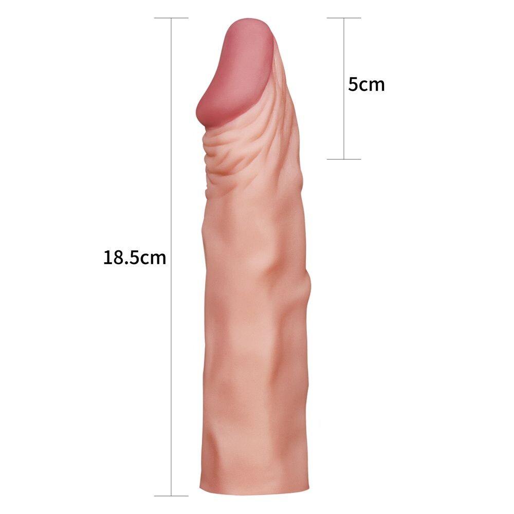 Guaina e Prolunga Pene Glory 18,5 cm - immagine 8