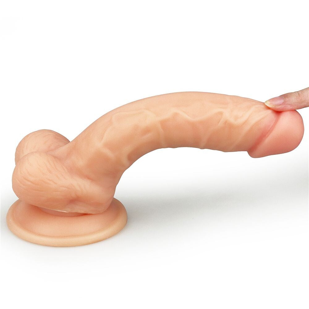 Dildo Realistico Ultra Soft Raul 20 cm - immagine 1