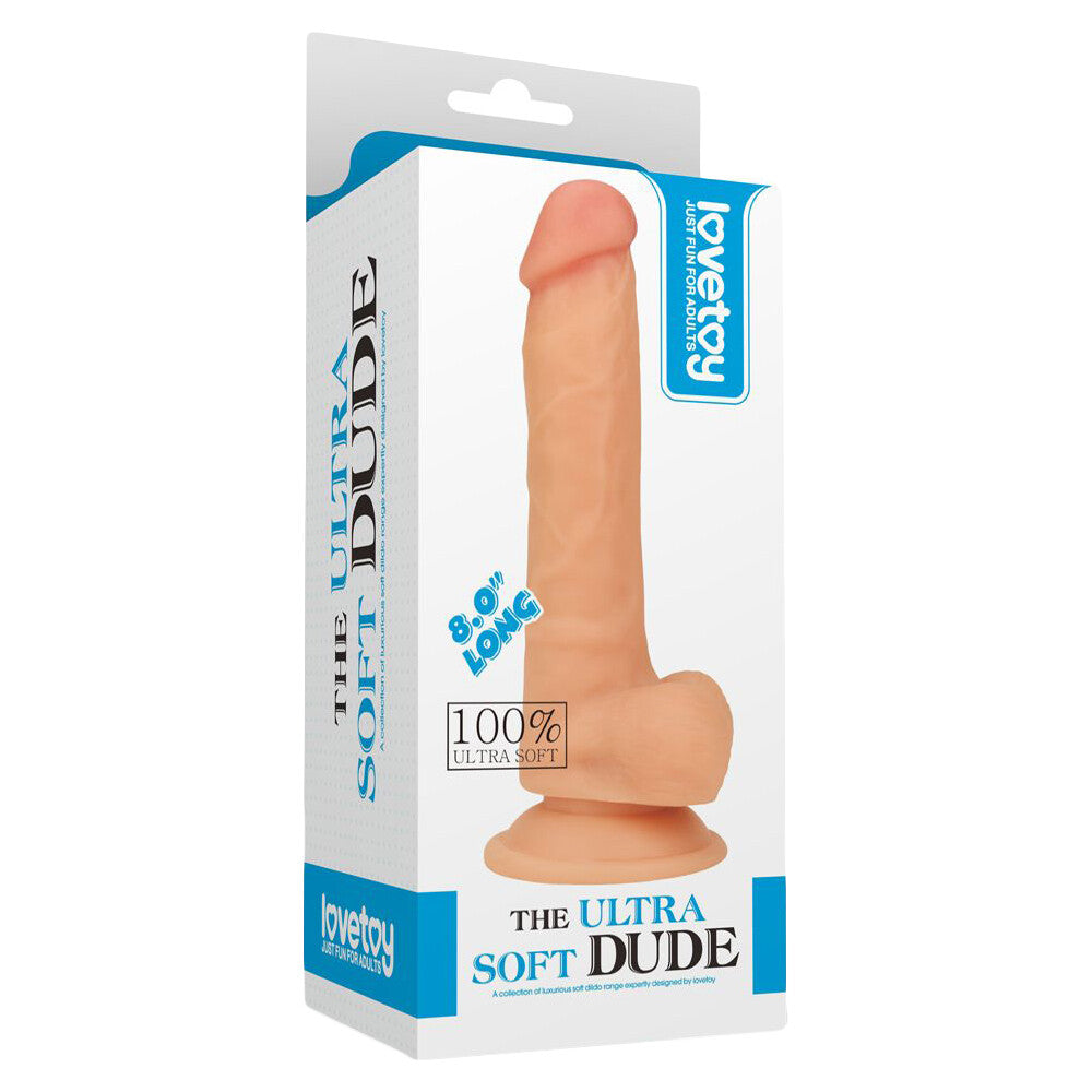 Dildo Realistico Ultra Soft Raul 20 cm - immagine 5